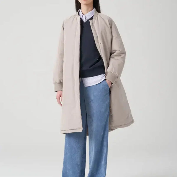 [BUNJANG] Beanpole Ladies Stadium Goose Padding Parka / 빈폴 레이디스 스테디움 야상 구스 패딩