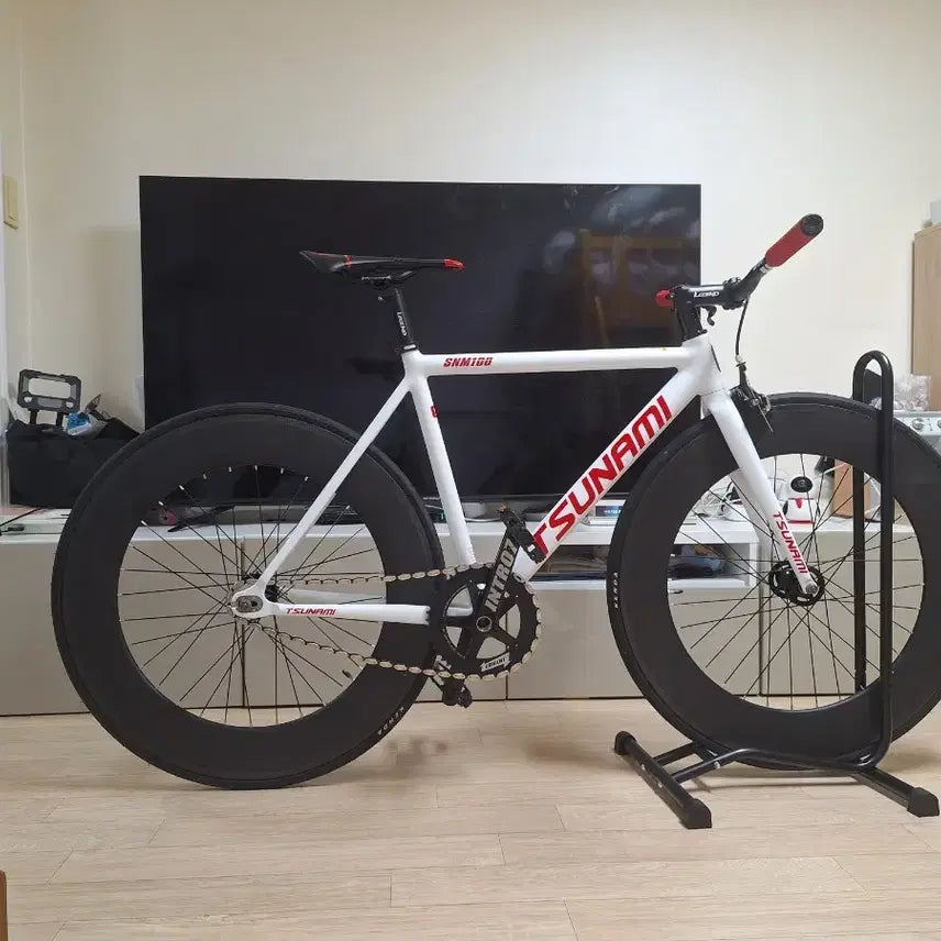 [BUNJANG] Tsunami ANM100 S Size White/Red Bicycle / 쓰나미anm100화이트레드 s사이즈