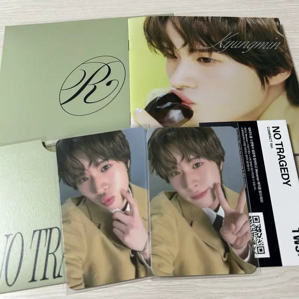 [BUNJANG] TWS Compact Rush Jeongmin Photocard Set / 투어스 컴팩트 rush 경민 포카 세트 앨범 양도 no tragedy