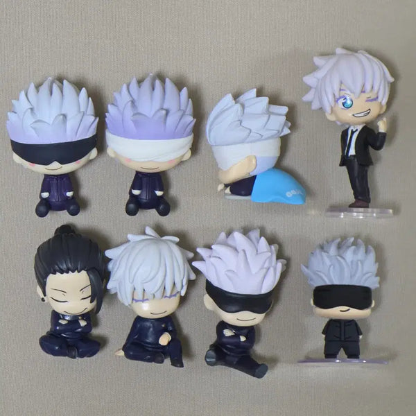 [BUNJANG] Jujutsu Kaisen Satoru Gojo Figure Bundle Set (8 Types) / 주술회전 고죠 사토루 굿즈 피규어 8종 일괄