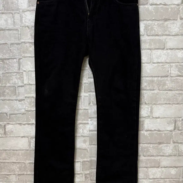 [BUNJANG] Levi's 517 Bootcut Black Denim Pants 30x32 / 리바이스 517 부츠컷 블랙 데님팬츠 30x32 노수선