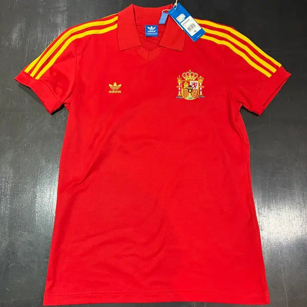[BUNJANG] Adidas Spain Retro Jersey #10 (Mesh) / 100) 아디다스 스페인 레트로 유니폼 10번 마킹