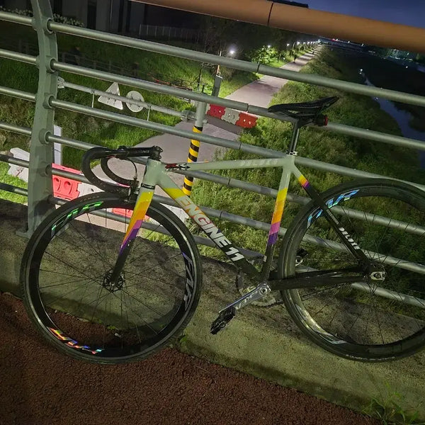 [BUNJANG] Rider's Way Wheelset (Velosolo Hubs, Farsports Hologram Decals) / 라이더스웨이 휠셋 급처 판/교