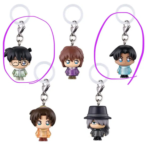 [BUNJANG] Detective Conan Mejirushi "Conan & Heiji" Set / 명탐정코난 메지루시 코난&하인성(핫토리)