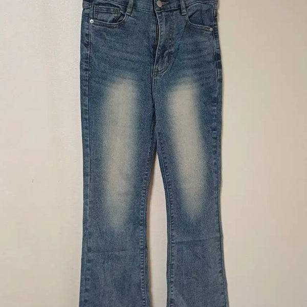[BUNJANG] Vintage Washed Bootcut Jeans / 빈티지 워싱 부츠컷 청바지