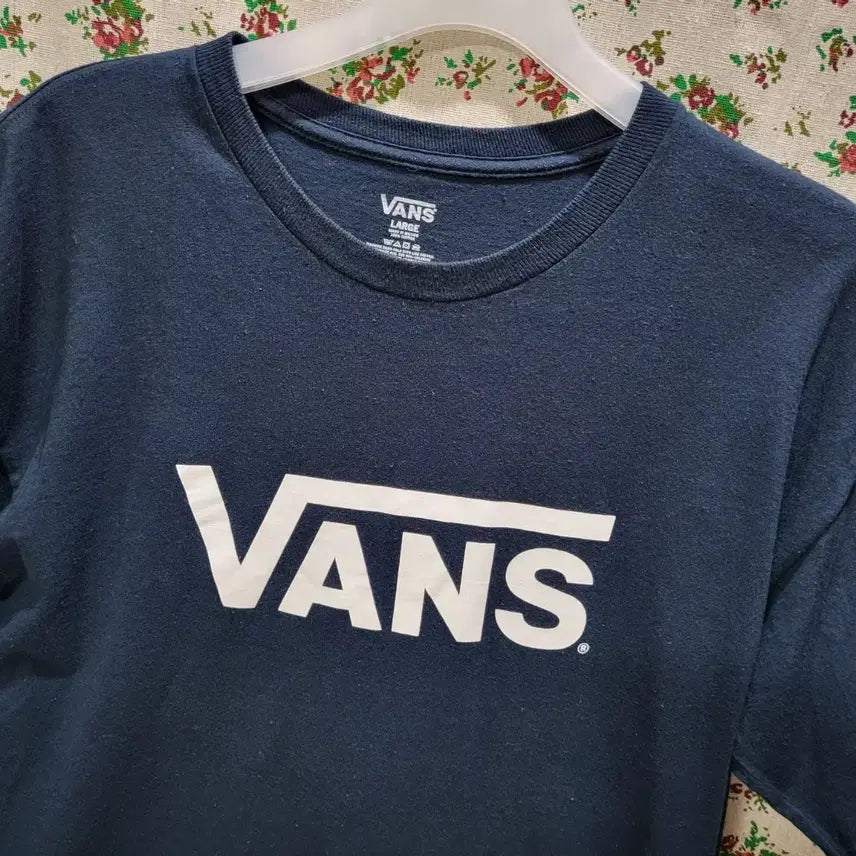 [BUNJANG] Vans Original Navy Short Sleeve T-Shirt - Large / 604 ) 멕시코 오리지널 반스 정품 고퀄소재 네이비 반팔 L 남여공용