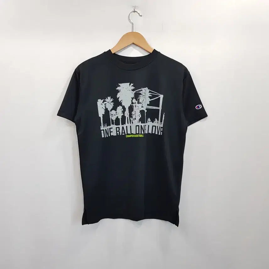 [BUNJANG] Champion Embroidered Logo Oversized Fit Functional Short-Sleeve T-Shirt Men's S / R292 챔피온 자수로고 오버핏 박시 기능성 반팔 티셔츠 남S