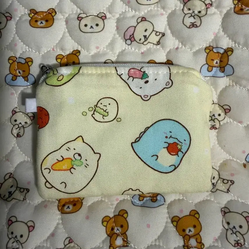 [BUNJANG] Sumikko Handmade Card Zipper Pouch / 스밋코 핸드메이드 카드 지퍼 파우치
