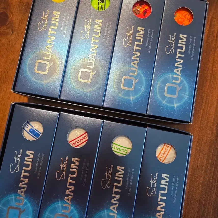 [BUNJANG] Saint Nine Quantum Golf Balls 3-Piece (White, Color) - 12 Balls / 세인트나인 퀀텀 골프공 12구 3피스 (화이트, 컬러볼)