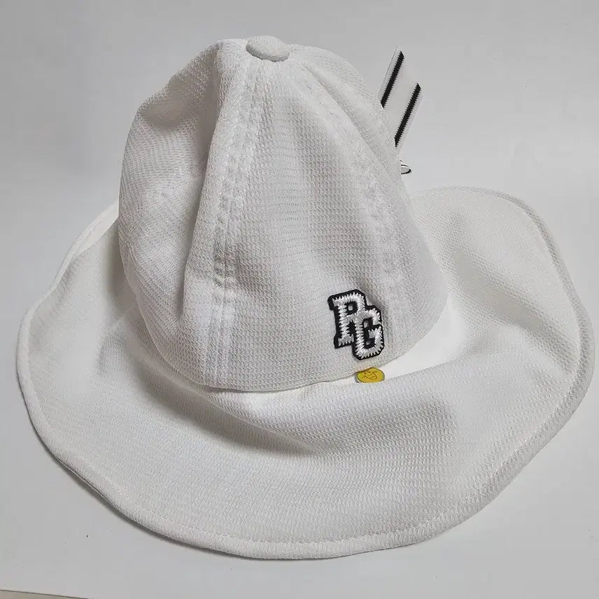 [BUNJANG] Pearly Gates Women's UV Protection Ribbon Visor Hat (Size 56) / [정품/25년식] 파리게이츠 여성 자외선 차단 리본 챙모자 (56호)