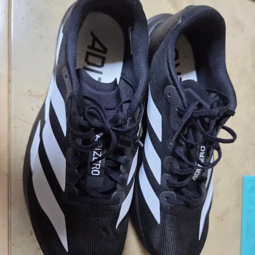 [BUNJANG] Adidas Adizero EVO SL Running Shoes Black 270 / 아디다스 아디제로 EVO SL 270
