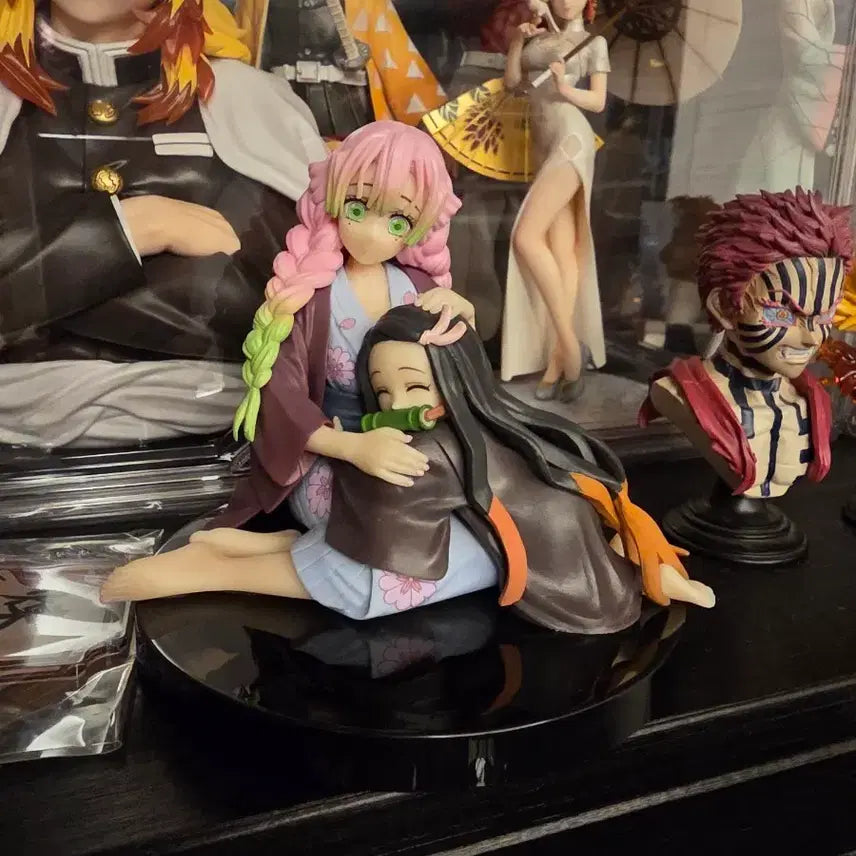 [BUNJANG] Demon Slayer Mitsuri & Nezuko Figure / 귀멸의 칼날 피규어 미츠리 네즈코