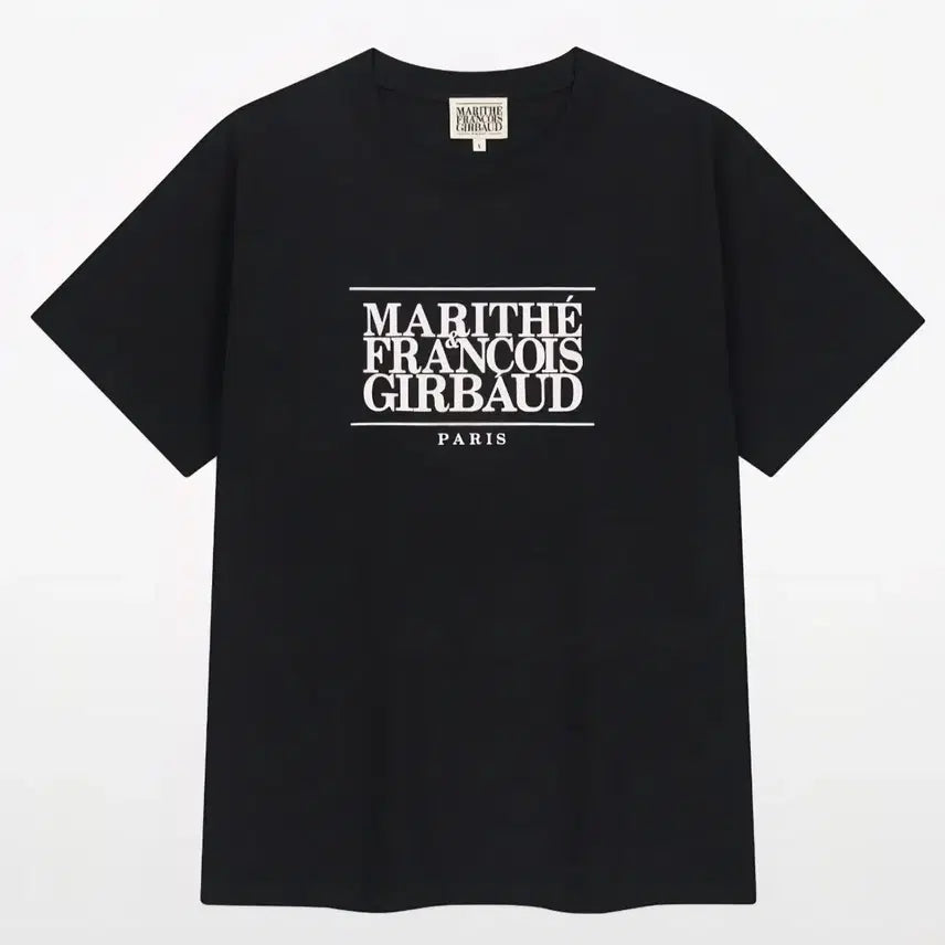 [BUNJANG] Marithe Francois Girbaud Black T-Shirt / (L)마리떼 프랑소와저버 반팔 티셔츠 블랙 L