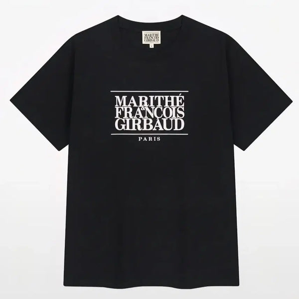 [BUNJANG] Marithe Francois Girbaud Black T-Shirt / (L)마리떼 프랑소와저버 반팔 티셔츠 블랙 L