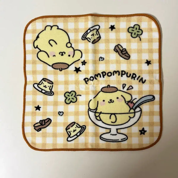 [BUNJANG] Pompompurin Character Handkerchief / [새상품] 폼폼푸린 손수건