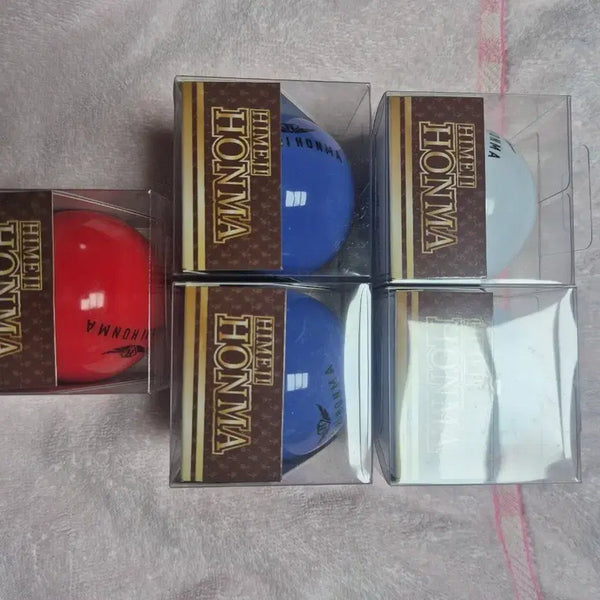 [BUNJANG] Honma 3-Piece Park Golf Balls (Genuine) / 정품 3피스 혼마 파크골프공