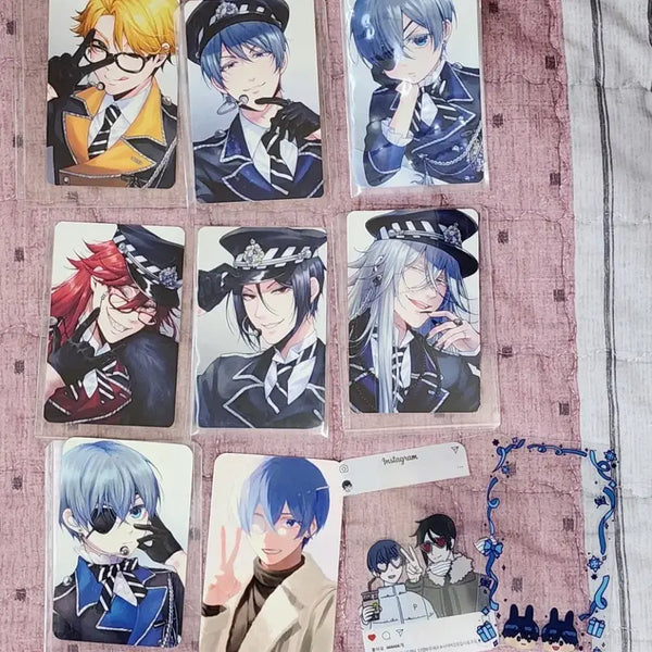 [BUNJANG] Black Butler Fan Art Photocard Set / 흑집사 비공식 포토카드 굿즈 팬아트 포토카드