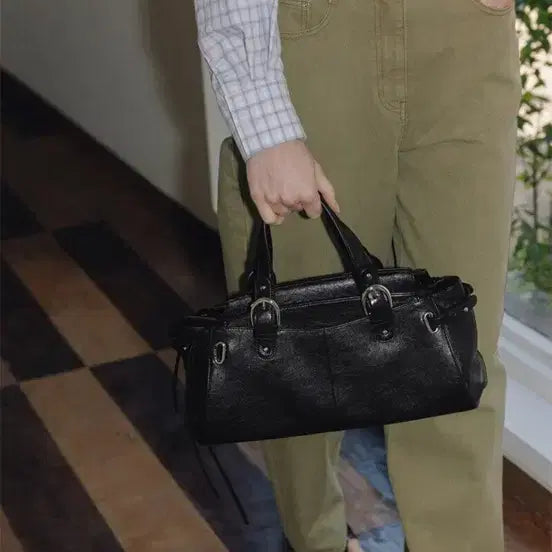 [BUNJANG] L'EAU DU FLEUVE Fresne Tote Bag Black / 루에브르 프레쟝 토트백 블랙