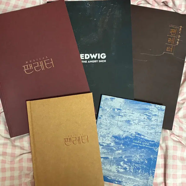 [BUNJANG] Musical Fan Letter & Hedwig Program Books and Scripts / 뮤지컬 프로그램북 대본 등 관련 서적