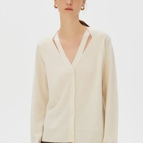 [BUNJANG] KUME Merino Wool Cardigan (Size M) / KUME 쿠메 메리노울 가디건 M