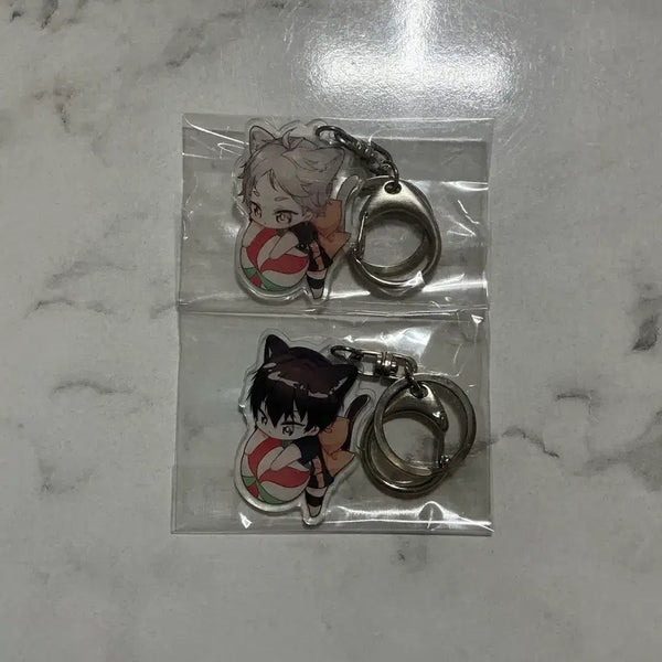 [BUNJANG] Haikyuu!! Kageyama Sugawara Keyring / [하이큐] 카게야마 스가와라 키링