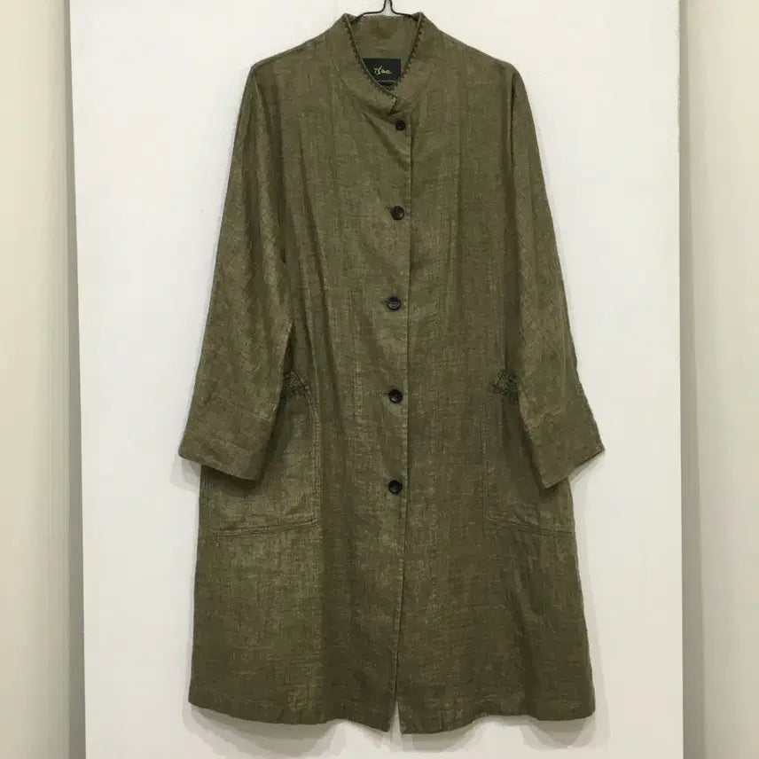 [BUNJANG] ISAE Linen Long Jacket / ISAE 이새 린넨 롱 자켓 8