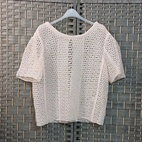 [BUNJANG] Mine by Handsome Knit Blouse Jacket / 한섬 마인 블라우스 자켓