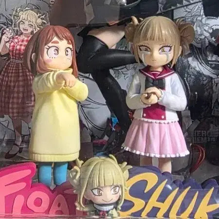 [BUNJANG] Toga Himiko & Ochaco Uraraka Childhood Figures (Unsealed) / 개봉) 토가 우라라카 유년기 /행복의 위에 E상 판매