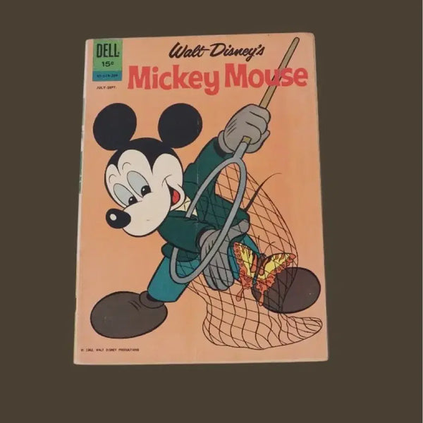 [BUNJANG] Vintage Mickey Mouse Comic Book 1962 / 1962년 미키마우스 빈티지 만화책