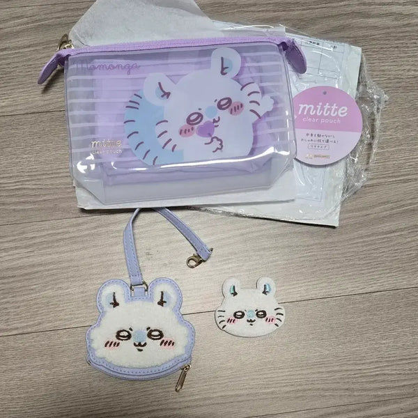 [BUNJANG] Momonga Pouch Coin Purse Mascot Keyring with Magnetic Charm / 모몽가 파우치 자석참 동전지갑 마스코트 키링