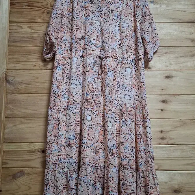 [BUNJANG] N.by Plus Linen Blend Long Dress / n.by plus 인견 혼방 롱 원피스