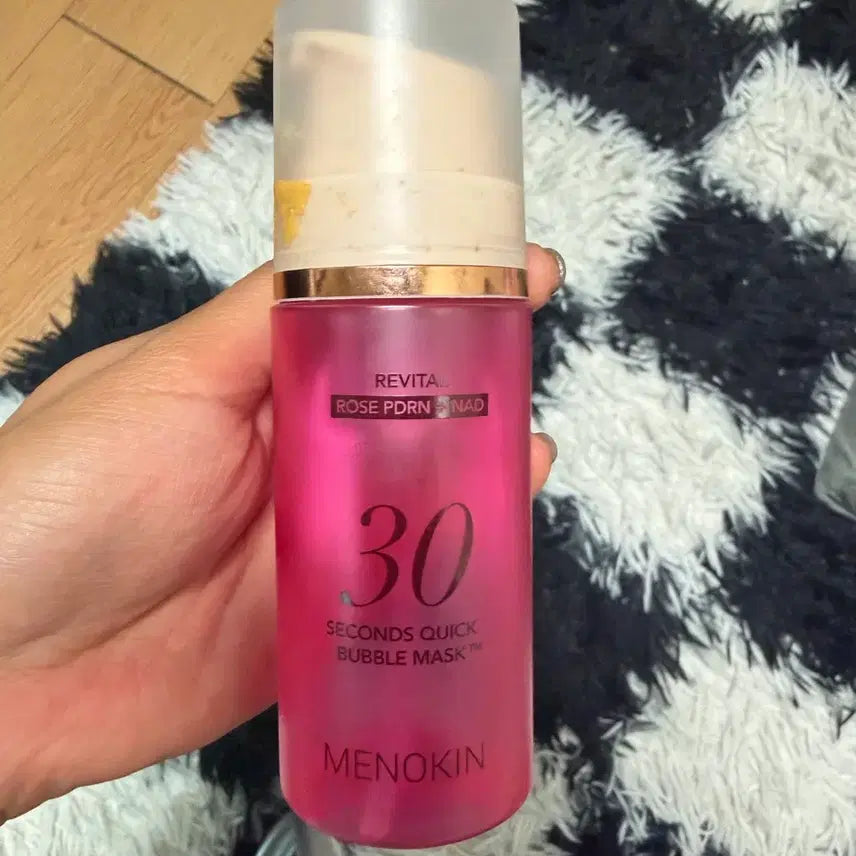 [BUNJANG] Menokin Rose PDRN + NAD Bubble Serum / 메노킨 로즈 PDRN + NAD 버블 세럼