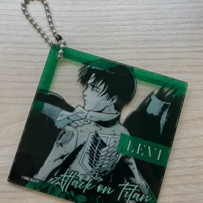 [BUNJANG] Attack on Titan Levi Acrylic Keychain / 진격거 리바이 아크릴 키링