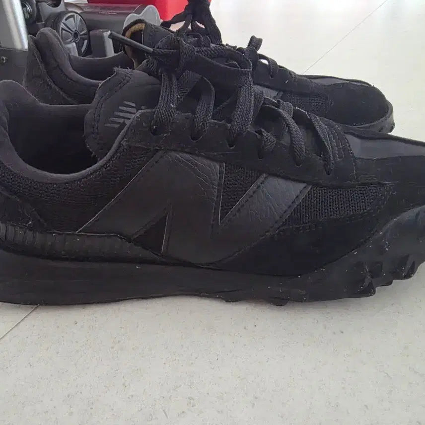 [BUNJANG] New Balance 327 Black Suede Sneakers Size 265 / 뉴발란스 327 블랙 스웨이드 운동화 사이즈265