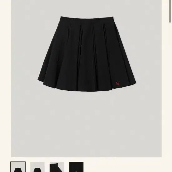 [BUNJANG] Smoothmood Arosa Flare Skirt Black / 스무드무드 Arosa Flare Skirt Black 1 size