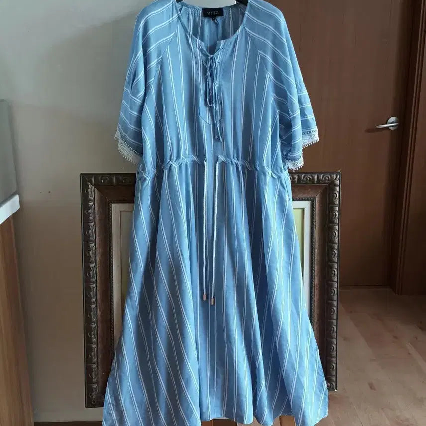 [BUNJANG] Barneys New York Striped Long Dress / 새옷)바니스뉴욕 스트라이프 원피스 88
