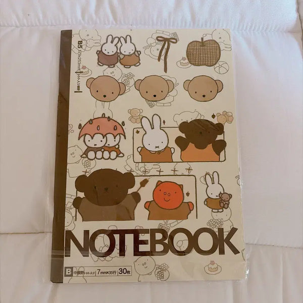 [BUNJANG] Miffy & Boris B5 Notebook / [새상품] 일본정품 미피&보리스 B5 노트 공책 캐릭터 문구 굿즈