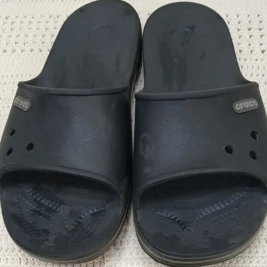 [BUNJANG] Crocs Comfort Slide Sandals Size W11 M9 / 크록스 슬리퍼  w11 M9