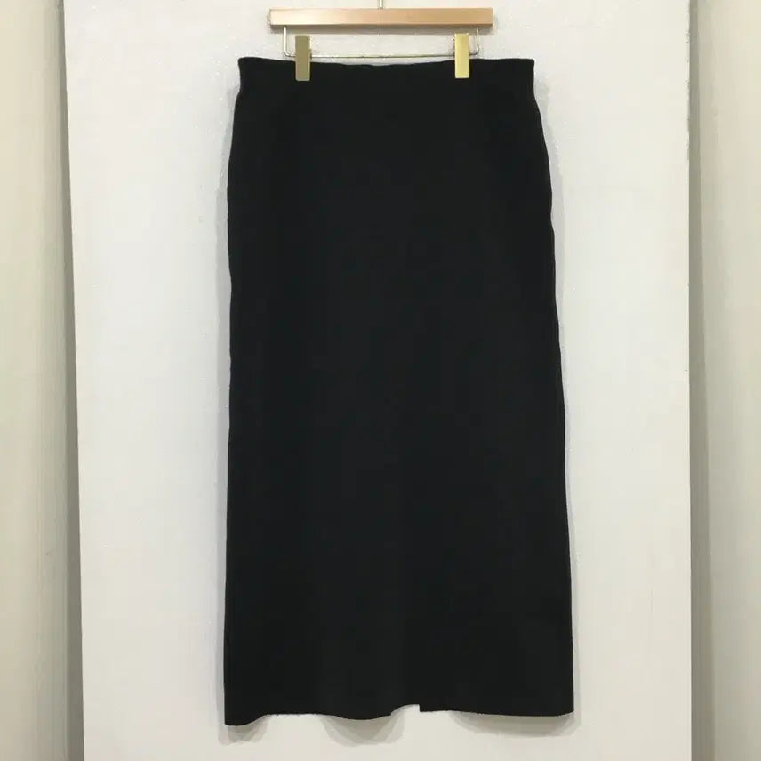[BUNJANG] COS Deep Slit Banding Skirt Black L / COS 코스 딥슬릿 밴딩 스커트 L