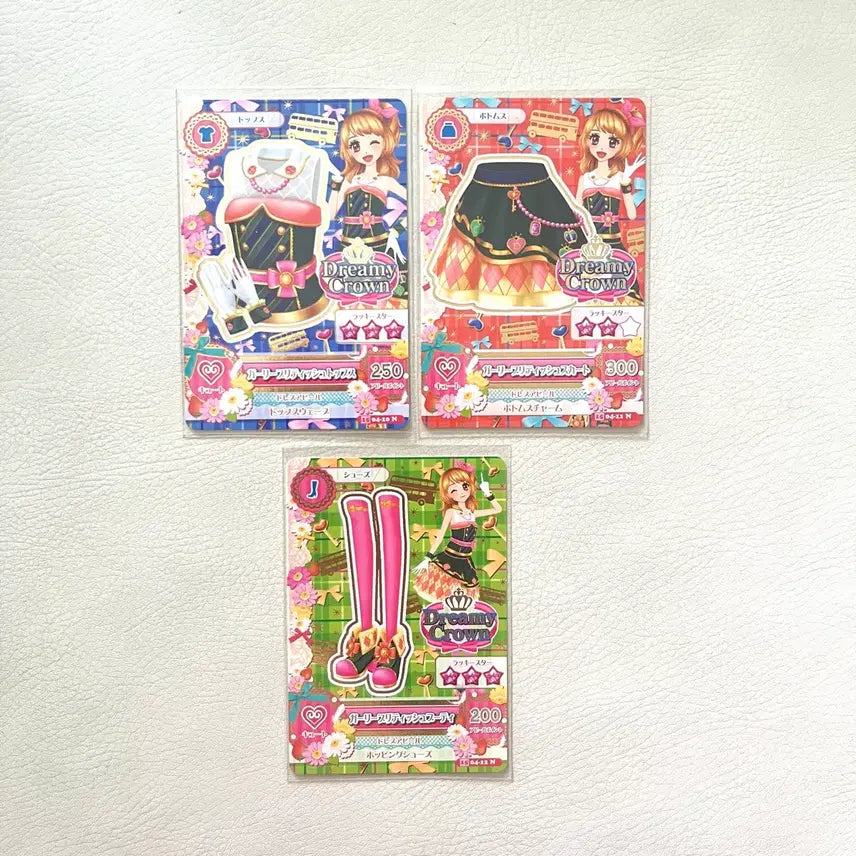 [BUNJANG] Aikatsu! iMSTAR Akari Hoshimiya Card / 아이카츠 아이엠스타 일판 아카리 하늘 카드 동화 레어 고전완구
