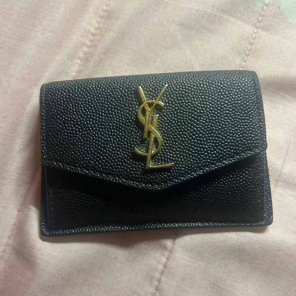 [BUNJANG] Saint Laurent Card Holder Black / 입생로랑 카드지갑 블랙