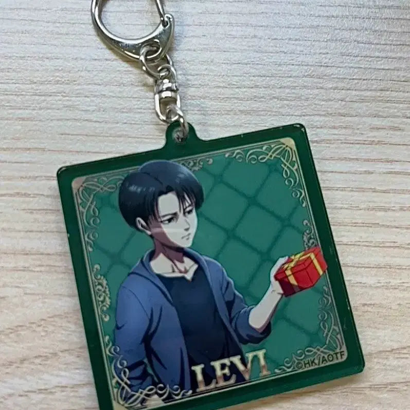 [BUNJANG] Attack on Titan Levi Acrylic Keychain / 진격거 리바이 아크릴 키링