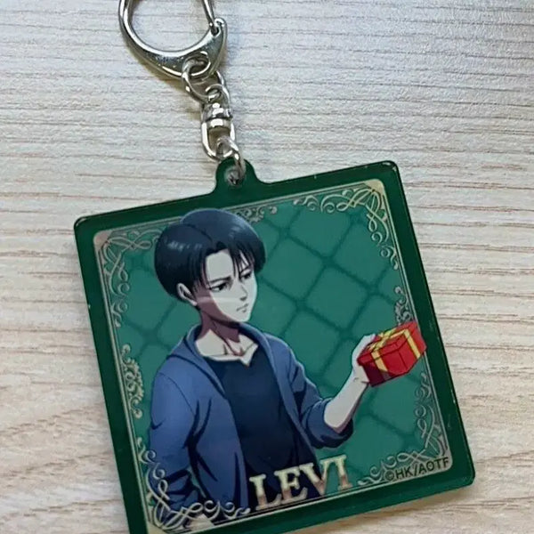 [BUNJANG] Attack on Titan Levi Acrylic Keychain / 진격거 리바이 아크릴 키링