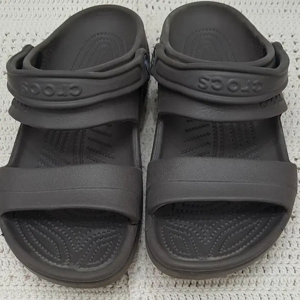 [BUNJANG] Crocs Dark Brown Sandals W9 / 크록스 샌들 W9