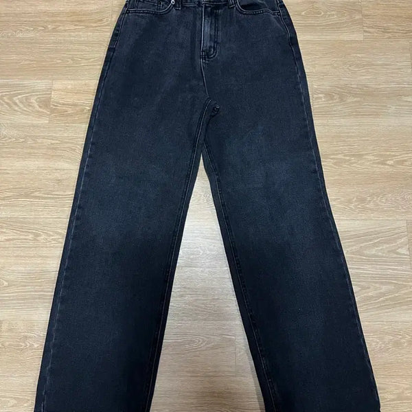 [BUNJANG] Macwoodgun Charcoal Denim Pants / 맥우드건 차콜 데님 팬츠