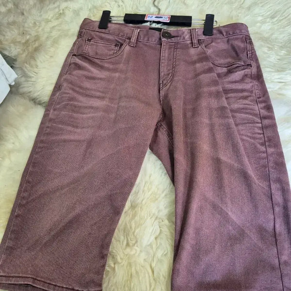 [BUNJANG] Purple Denim Shorts Size 32 / 보라색 데님 반바지32