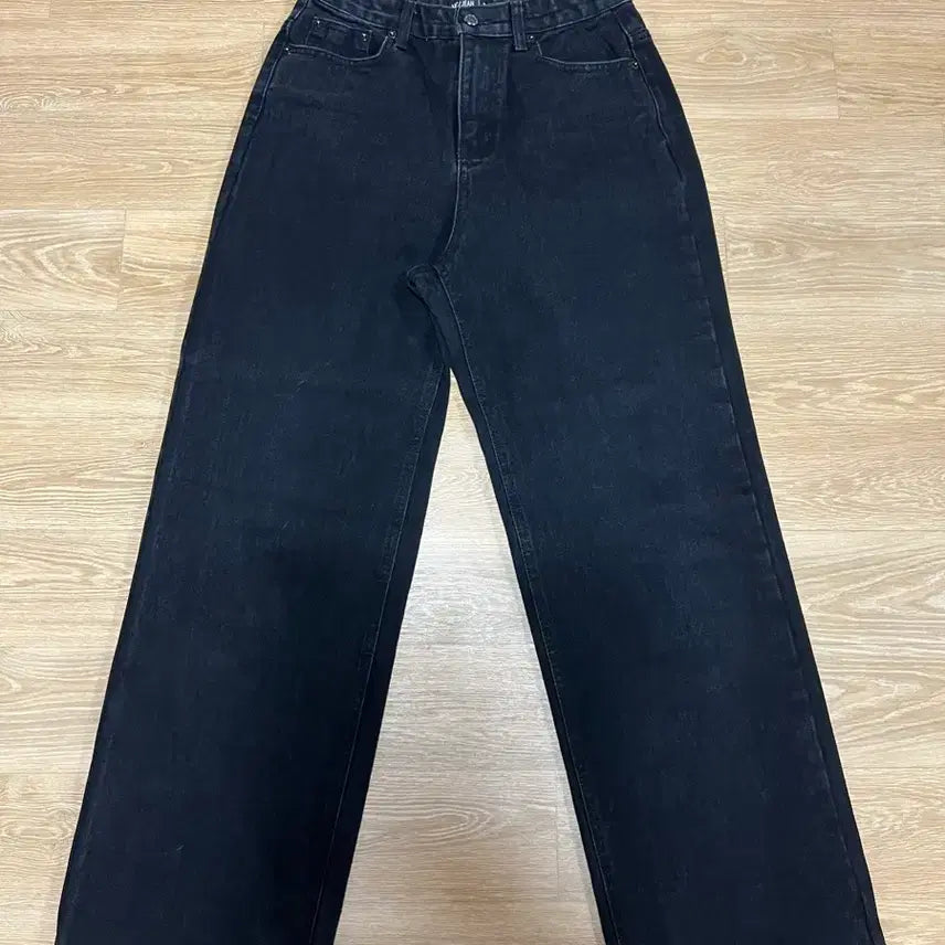 [BUNJANG] Mcwoodgun Black Denim Pants / 맥우드건 블랙 데님 팬츠