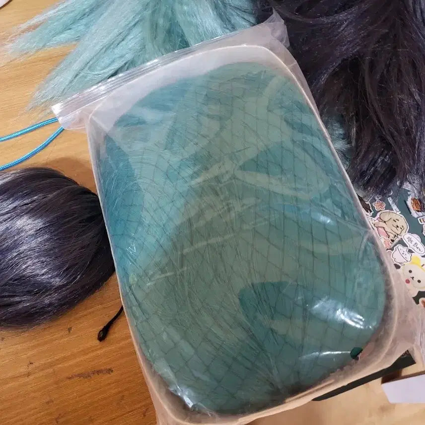 [BUNJANG] Hatsune Miku Custom Styled Wig / 하츠네 미쿠 세팅 가발 팝니다!