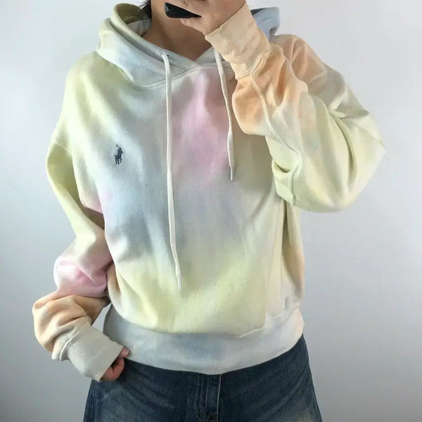 [BUNJANG] Polo Tie-Dye Hoodie (XS) / [XS] 폴로 타이다이 후드티