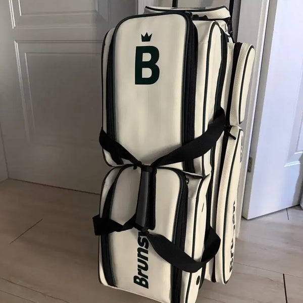 [BUNJANG] Brunswick 3-Ball Bowling Bag with Bowling Balls, Shoes, and Accessories Bundle / 브런스윅3볼백및 볼링공,악세서리 판매